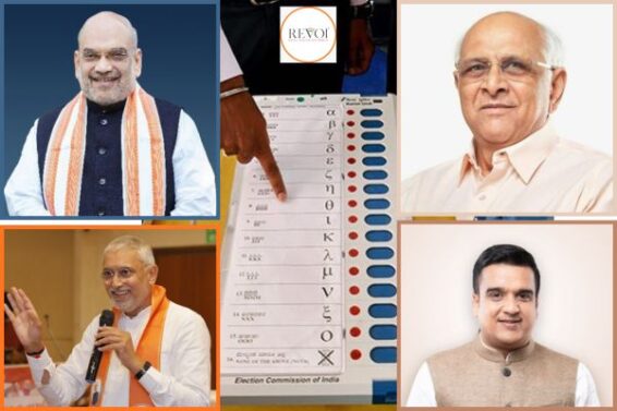 Where will top leaders including Amitbhai Shah, Bhupendrabhai Patel vote on Sunday
