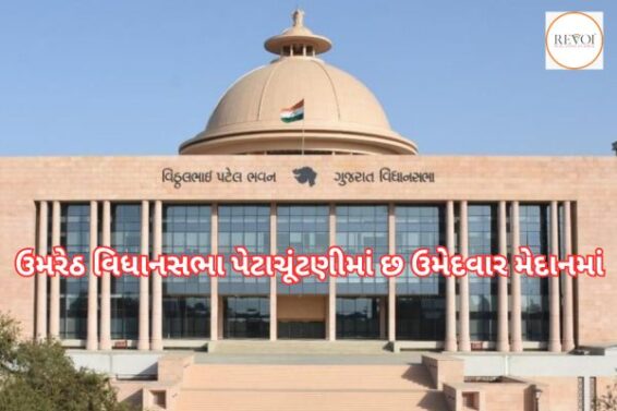 Election battle will be fought between 6 candidates for the by-election to Umreth assembly seat