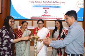 program on the theme of ‘Nari Shakti Vandana Act’ was organized at Ambedkar Open University