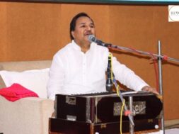 A program was organized at BAOU through ‘Samta Swaranjali’ with Padma Shri Hemant Chauhan