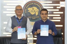 Deputy Chief Minister Harsh Sanghvi releases the book “Right to Information – A Journey of Two Decades”