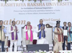 The fifth convocation of the Rashtriya Raksha University held