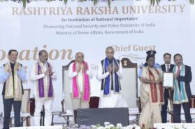 The fifth convocation of the Rashtriya Raksha University held