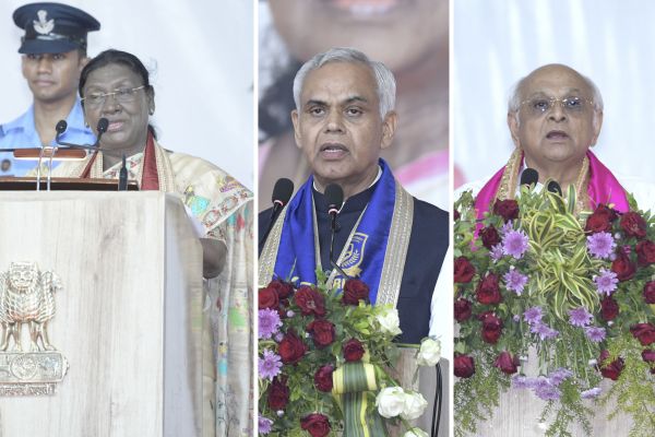 The fifth convocation of the Rashtriya Raksha University held