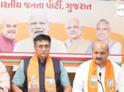 election campaign materials and literature at BJP state office