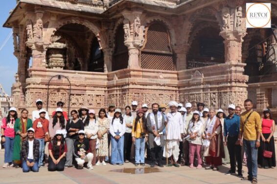 NIMCJ students experienced India’s rich heritage in Vadnagar