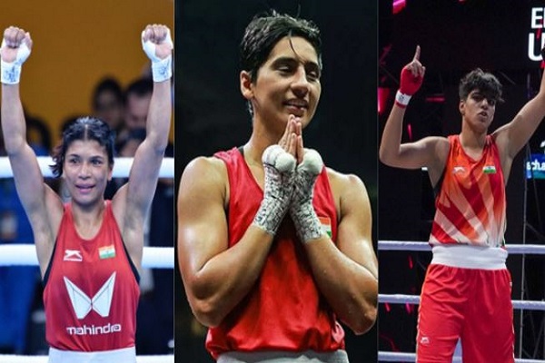 એશિયન બોક્સિંગ ચેમ્પિયનશિપમાં નિખત ઝરીન, પ્રિયા અને પ્રીતિ પવાર મહિલા બોક્સિંગ સેમિફાઇનલમાં પહોંચ્યા