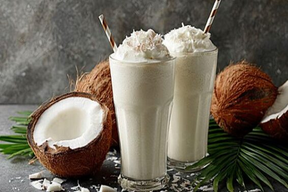 coconut milkshake