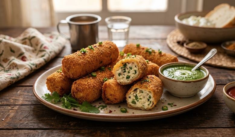 સાંજની ભૂખ માટે ઝટપટ બનાવો સ્વાદિષ્ટ અને ક્રિસ્પી દહીં બ્રેડ રોલ્સ, જાણો રેસીપી