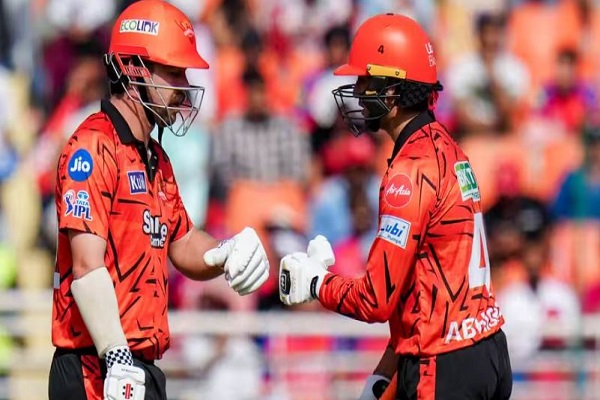 SRH એ IPL 2026 માં સૌથી વધુ પાવરપ્લે સ્કોર બનાવ્યો, અભિષેક શર્મા અને ટ્રેવિસ હેડે ઇતિહાસ રચ્યો