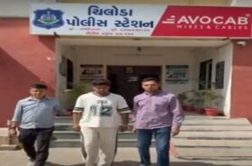 youth caught with pistol