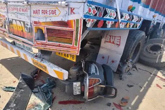 Accident, palanpur highway