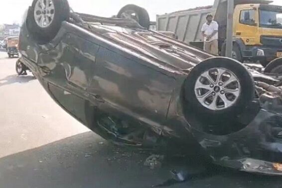 Car accident, Baroda