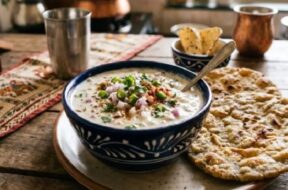 Creamy yogurt onion chutney