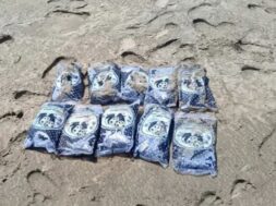 Drug packets found