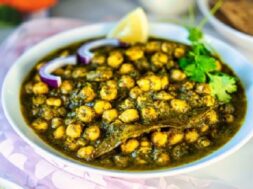 Harabhara Chana Palak Sabji