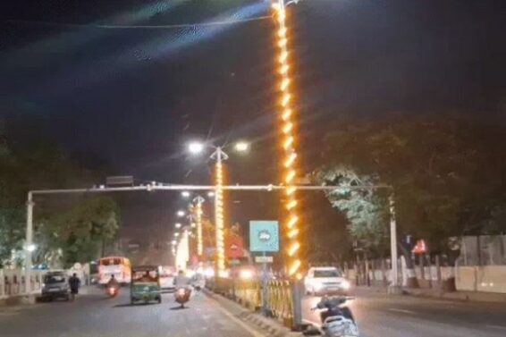 Jamnagar, lighting