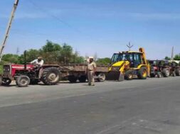 Line of tractors for diesel
