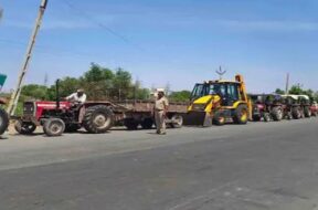 Line of tractors for diesel
