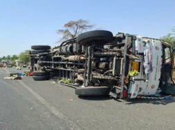 Mahesana highway, Accident