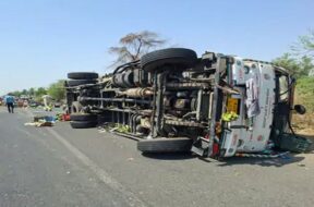 Mahesana highway, Accident