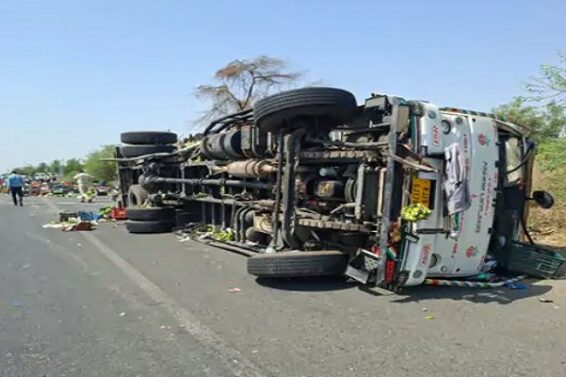 Mahesana highway, Accident