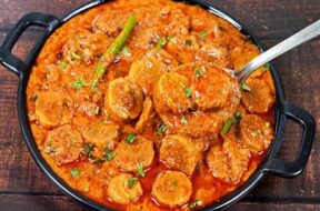 Rajasthani Besan Gatta vegetable