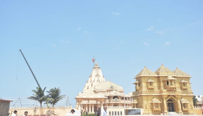 સોમનાથમાં પ્રથમવાર મંદિર ઉપર સોમવારે 11 તીર્થોના જળથી કુંભાભિષેક થશે