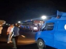 Stones pelted at vehicleas on MP Highway