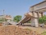 Under construction railway bridge collapses
