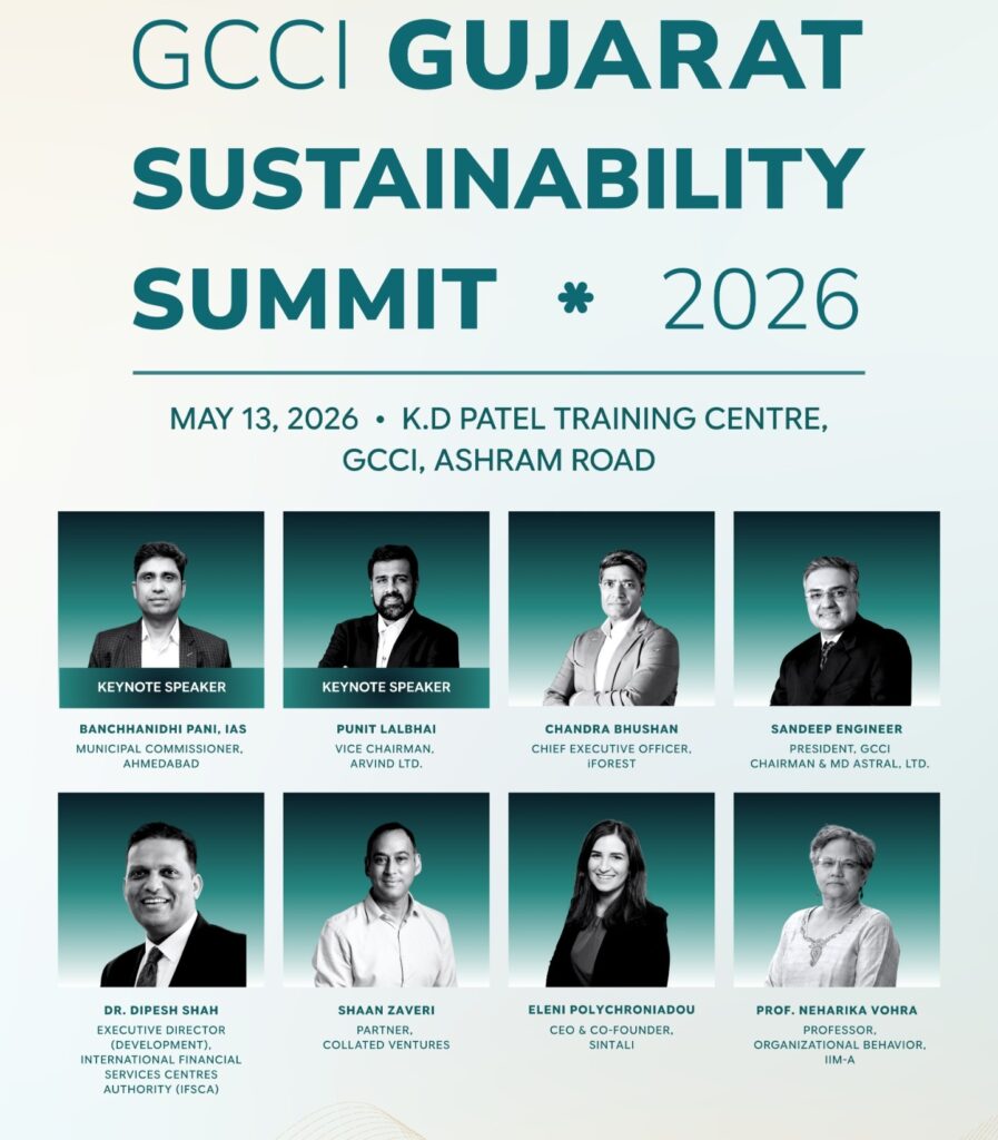 GCCI to host second edition of Gujarat Sustainability Summit