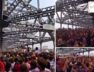 Thousands of people gathered on Howrah Bridge chanting Jai Jai Shri Ram