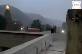 Sudden change in weather in Aravalli