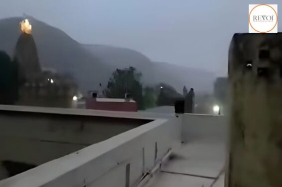 Sudden change in weather in Aravalli