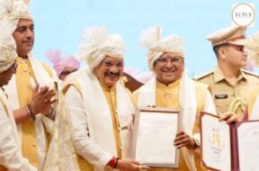 Khedana MP Devusingh Chauhan awarded honorary doctorate degree by LNCT University, Bhopal