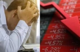 Sensex plunges by 1456 points and Nifty by 436 points, investors cry