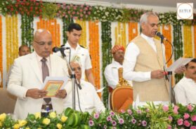 Justice Shri Biren Vaishnav takes oath as Lokayukta of Gujarat