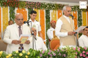 Justice Shri Biren Vaishnav takes oath as Lokayukta of Gujarat