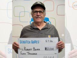 Who does this brother who won the lottery 18 times credit for his luck?