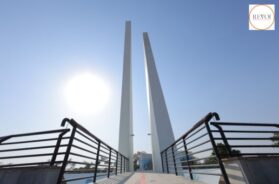 The Tropic of Cancer Park at Salal in Prantij taluka has become a center of attraction for tourists