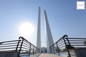 The Tropic of Cancer Park at Salal in Prantij taluka has become a center of attraction for tourists