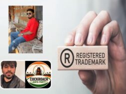 Two applications filed including a Muslim youth from Surendranagar in a bid to get a trademark in the name of Cockroach Party
