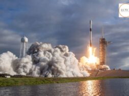 What exactly is the white smoke seen during a rocket launch?