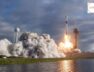 What exactly is the white smoke seen during a rocket launch?