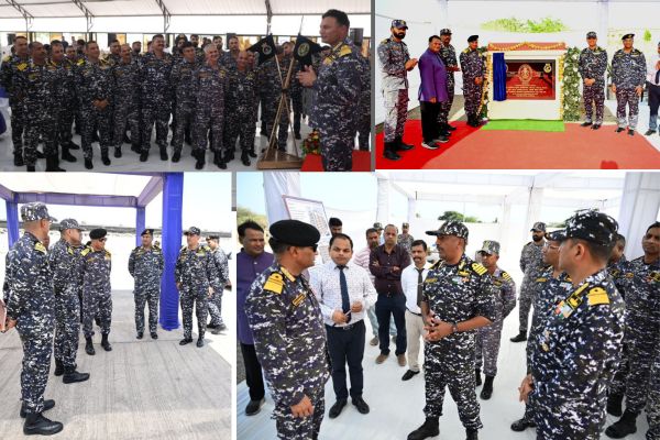 Flag Officer Commanding-in-Chief of Western Naval Command visits Gujarat