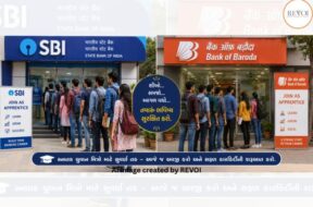 Opportunity for graduates to work as apprentices in two banks in Gujarat