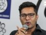 Eggs were thrown at TMC MP Abhishek Banerjee, slogans of thieves were shouted