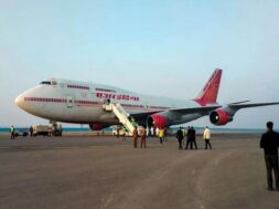 air india plane