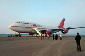 air india plane
