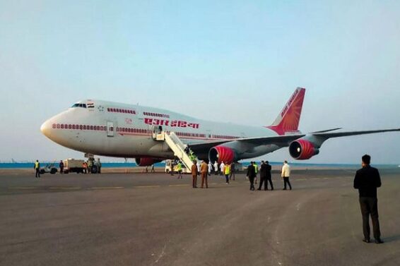 air india plane